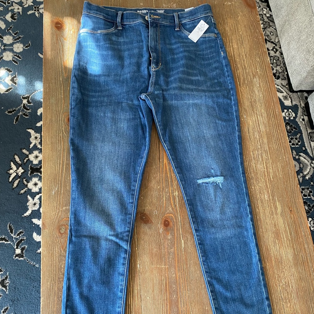 Girls plus stretch jeans